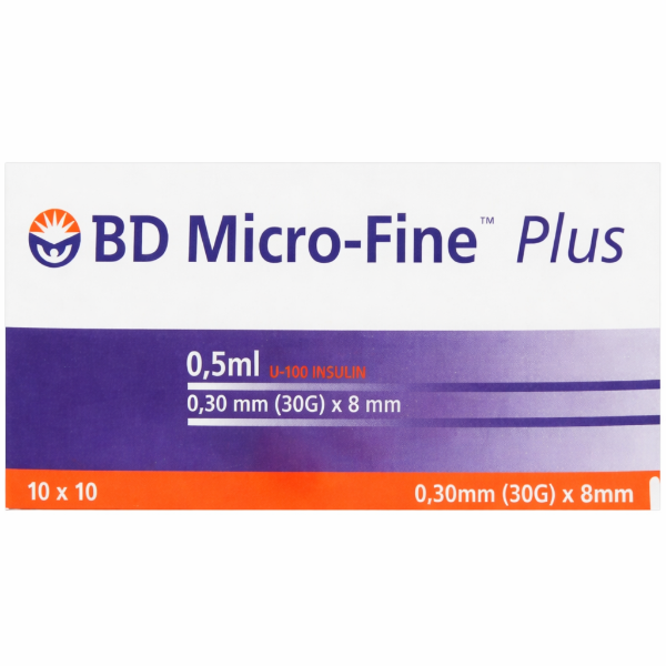 Microfine Plus 0,5 ml 10 Adet İnsülin Şırıngası